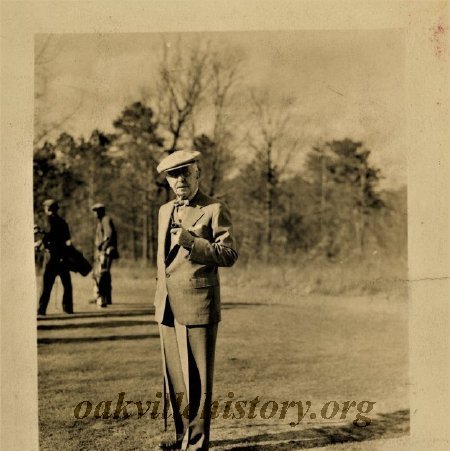 John Robertson on a golf course