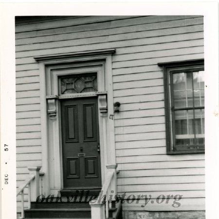 75 Reynolds Street front door 1957