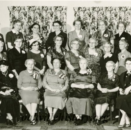 Bertha Chamberlain: Ever Faithful Bible Class 1965 (front 4th from left)