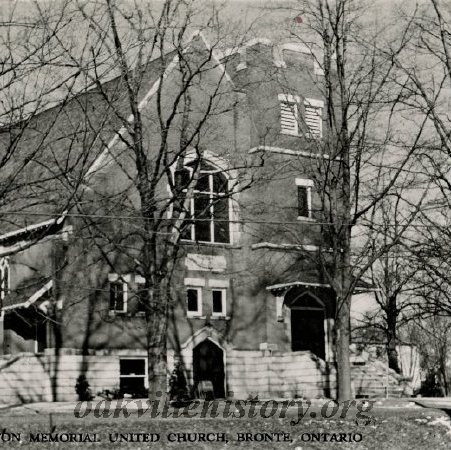 Walton Memorial United Church postcard